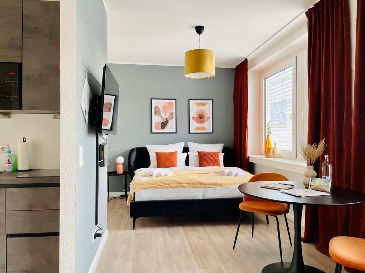 Klassen Stay - Exklusives Apartment Am Hbf - Kueche, Netflix, Kingsizebett 科布倫茨 外观 照片